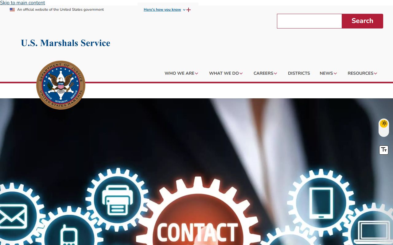 Lexington County warrant records US Marshals district office directory